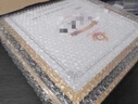 爱墨绘A4展示牌亚克力桌面展示架授权立牌相框摆台营业执照水晶桌牌 实拍图