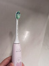 飞利浦（PHILIPS）【肖战推荐】声波电动牙刷钻石3系 年货节礼物 情人节情侣送男生/女友 微泡水流 HX5171/04淡粉色 实拍图