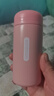【全网爆款】迷你口袋保温杯304不锈钢水杯便携可爱水杯女生 粉色 150ml 实拍图