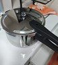 苏泊尔（SUPOR）304不锈钢7.0L压力锅24cm【3-5人可用】快煮防爆高压锅电磁炉通用 实拍图