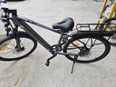 永久锂电池助力电动自行车禧玛诺变速超长续航山地车男女士双碟刹单车 F58摩天灰【助力续航约50-60KM】线碟 26英寸 实拍图