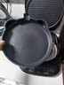 美的（Midea）电饼铛家用 双面加热加深大火力40mm加深34cm烙饼煎饼锅三明治早餐机可拆钛陶煎烤机电饼档JKE3483 实拍图