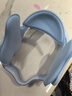 猫太子防低头坐姿矫正器儿童颈椎护颈托医用学生脖子抬高器前倾纠正器写作业防近视视力保护器支架神器蓝 实拍图