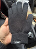 啄木鸟（TUCANO）羊毛手套男秋冬季户外时尚触屏防寒保暖加厚骑行开车针织毛线手套 实拍图
