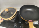 迈巴勒【抖音同款】钛极岩铸不粘炒锅煎炒多用途炒菜锅家用炒锅耐磨32cm 实拍图