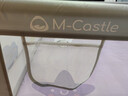 M-CASTLE床围栏婴儿童床上挡板宝宝床边防摔床护栏三面拼接防夹防掉床围挡 银河灰 单面装 2.0米 实拍图