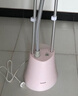 松下（Panasonic）【烫衣神器】立式挂烫机家用手持熨烫机大蒸汽电熨斗熨衣服高效除皱平烫挂烫双杆稳固NI-GWG047P 实拍图