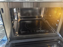 格兰仕（Galanz）【国家补贴】变频微波炉烤箱一体机 900W速热家用23L不锈钢内胆 平板易清洁 省电一级能效光波烧烤 新款G90F23CSXLV-R6(B4) 实拍图