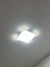 惠普精工吸顶灯led卧室现代简约餐厅中山灯具方40*40cm遥控三色 实拍图