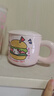 可爱fufu生日蛋糕马克杯带盖勺陶瓷杯送女生高颜值有意义生日礼物 汉堡生日蛋糕杯+盖+勺1个350ml 实拍图