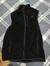 迪卡侬男士秋冬马甲MH120户外保暖摇粒绒拉链背心黑色M 1406394 实拍图