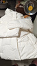 阿迪达斯（adidas）550蓬通勤防风保暖鸭绒羽绒服面包服女子冬季连帽 L码 实拍图
