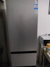 海尔（Haier）「真省电」310L三门冰箱黑金净化一级能效风冷无霜BCD-310WGHD3E7WV(银)国家补贴 实拍图