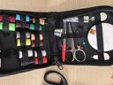 欣沁 针线包家用针线盒套装缝补便捷旅行手工缝补工具全套 28件套黑色 实拍图