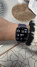 Apple/苹果 Watch S11 智能手表GPS款42毫米银色铝金属表壳雾紫色运动型表带S/M MEUT4CH/B 实拍图