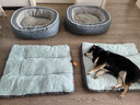 华元宠具狗窝垫子四季通用大型犬冬季保暖狗狗床宠物沙发可拆洗睡垫猫咪窝 实拍图