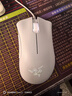 雷蛇（Razer）炼狱蝰蛇标准版有线鼠标 人体工学  电竞游戏 右手通用型 吃鸡/LOL/CS GO游戏鼠标 白色 实拍图