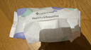洁丽雅（Grace）居家差旅便携一次性洗脸巾珍珠纹绵柔毛巾3包 20*20cm 90抽/包 实拍图