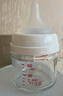 贝亲（Pigeon）【新生儿第一个奶瓶】玻璃奶瓶宽口径奶瓶80ml SS号奶嘴 0月+ 实拍图