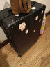 SOO行李箱男万向轮拉杆箱耐磨抗摔26英寸A330旅行箱密码箱女商务黑色 实拍图
