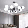 世界之星客厅吊灯led北欧网红魔豆分子灯餐厅卧室现代简约全屋套餐灯具 魔豆8头 实拍图