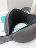 碧荷（P.Health）u型枕护颈枕脖枕可水洗旅行便携飞机高铁汽车头枕办公室午睡枕 [全枕水洗|硅橡胶内芯]深雾灰+收纳袋 实拍图