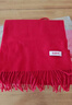 恒源祥羊毛骐骥红色围巾女士围脖男本命年生日礼物企业年会围巾可定制 实拍图