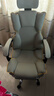 锦汐电脑椅办公椅子电竞椅家用人体工学椅老板椅主播靠背椅皮革转椅 灰色-工学椅【含乳胶坐垫+脚踏】 实拍图