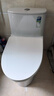 恒洁（HEGII）马桶 家用虹吸式大冲力坐便器 速冲节水防臭 静音降缓盖板 包安装 【抗菌座圈】一级水效HC0518PT 305坑距（适用300-345mm） 实拍图