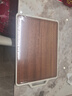双枪乌檀木+304不锈钢抗菌双面砧板切菜板防霉案板43.5*29.5*1.8cm 实拍图