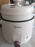美的（Midea）电煮锅 泡面火锅宿舍小电锅 电蒸锅 多功能家用电热锅 2.6L蒸煮一体 小型2-3人用 配带蒸笼XZE2076 实拍图
