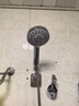 科固（KEGOO）花洒喷头淋浴软管支架三件套 手持花洒带免打孔固定墙座套装K4016 实拍图