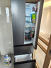 美菱无忧嵌400法式四门家用小户型60cm超窄零嵌净味抗菌速冻风冷无霜一级节能底部散热冰箱 BCD-400WP9CZX-灰 实拍图