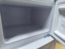 HYUNDAI（韩国现代）小冰箱迷你小型家用冷藏冷冻宿舍出租房办公室双开门二门电冰箱节能省电 68L白【一级能效+租房必备】 实拍图