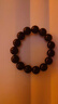 石玥珠宝精品14mm天然黑曜石手串本命年转运珠佛珠水晶手链男女士款礼物 实拍图