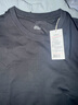 京东京造【已售300w件】短袖t恤男衣服秋季男士打底外穿 黑色 XL 实拍图