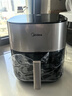 美的（Midea）炎烤免翻面空气炸锅蒸烤一体上下双热源可视窗口家用多功能大容量6.5L金属内腔智能全自动 KZC6502 实拍图