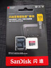 闪迪（SanDisk）128GB TF（MicroSD）内存卡A2 4K V30 U3 C10 至尊超极速移动存储卡 读速200MB/s 写速90MB/s 实拍图