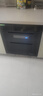 惠普好太太消毒柜嵌入式家用小型厨房消毒碗柜烘干消毒一体机大容量家庭碗筷餐具多功能碗柜 二星级 128L 黑色彩屏 小智声控+母婴消毒 实拍图