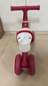 儿童平衡车1-3岁宝宝滑行车溜溜车学步车扭扭车三轮车礼物玩具 草莓红 升级款 声光音乐+水壶架 实拍图