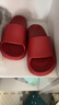 朴西香蕉船情侣凉拖鞋女浴室不易滑室内居家四季拖鞋男 红色 37-38 实拍图