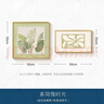 好久不见奶油风餐厅装饰画抽象花卉挂画高级感客厅背景墙壁画 实拍图