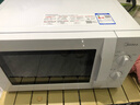 美的（Midea）【给老家送年货东哥同款】快捷微波炉 家用小型 360°转盘加热 旋钮操控 易洁内胆（M1-L213B） 实拍图