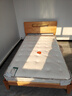 全友家居 天然椰棕床垫1.2x2米单人床垫护脊厚款偏硬席梦思弹簧床垫子 实拍图