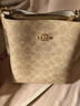 蔻驰（COACH）【品牌直供】奢侈品女包MOLLIE手提斜挎水桶包 CBQ33情人节礼物 实拍图