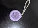 momoho 蓝牙小音响大音量迷你便携音箱小型可插卡户外跑步运动瑜伽白噪音学生学习随身听力播放器 浪漫紫鸢 官方标配(音箱+挂绳） 实拍图