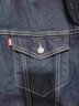 Levi's李维斯情侣同款美式经典复古休闲时尚潮牌修身牛仔夹克外套 深蓝色 72334-0134 S 实拍图