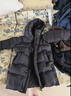 巴布豆（BOBDOG）95绒儿童羽绒服2025冬季男女中长款保暖A类防风抗菌面料连帽外套 黑色 240g+充绒 【抗寒-20°C】 150 推荐【身高135-145cm】 实拍图