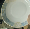 浩雅景德镇陶瓷盘餐盘汤盘菜盘深盘饭盘可微波时光漫步8英寸2个装 实拍图