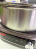 九阳（Joyoung）0涂层IH秒涮电火锅火锅专用锅电锅家用4-8人分体式可拆洗多功能电蒸锅不锈钢电煮锅6L火锅锅GN12 实拍图